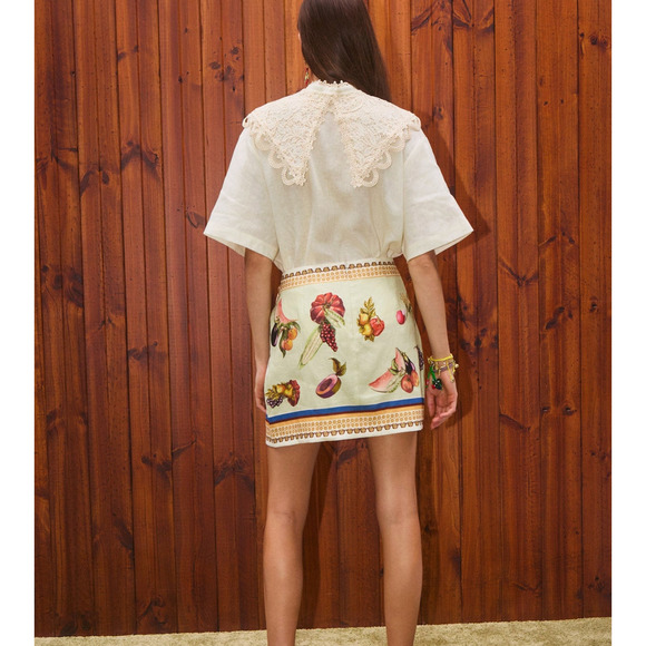 Alemais Mercado Skirt US 4 - Picture 4 of 9